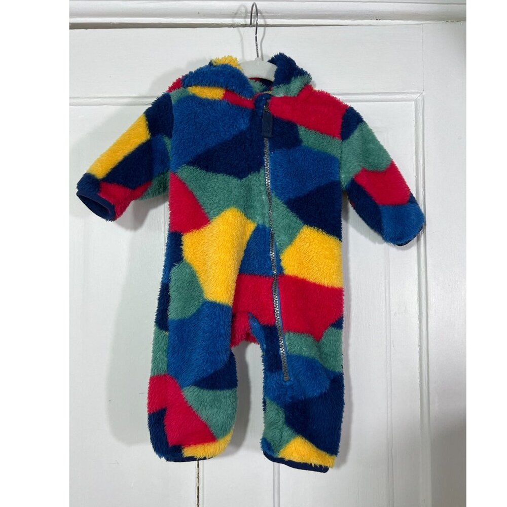 PRE-OWNED - Hanna Andersson Hooded Heavy Zip-up One Piece Size 60 cm 3-6 Months